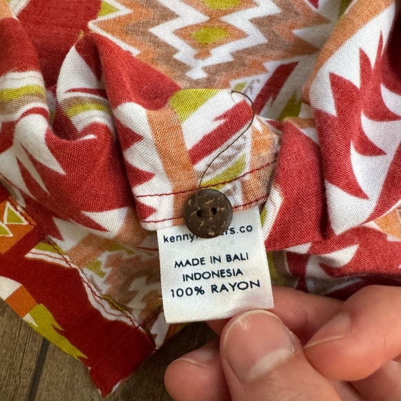 Kenny Flowers Red Top - Picture 6 of 7